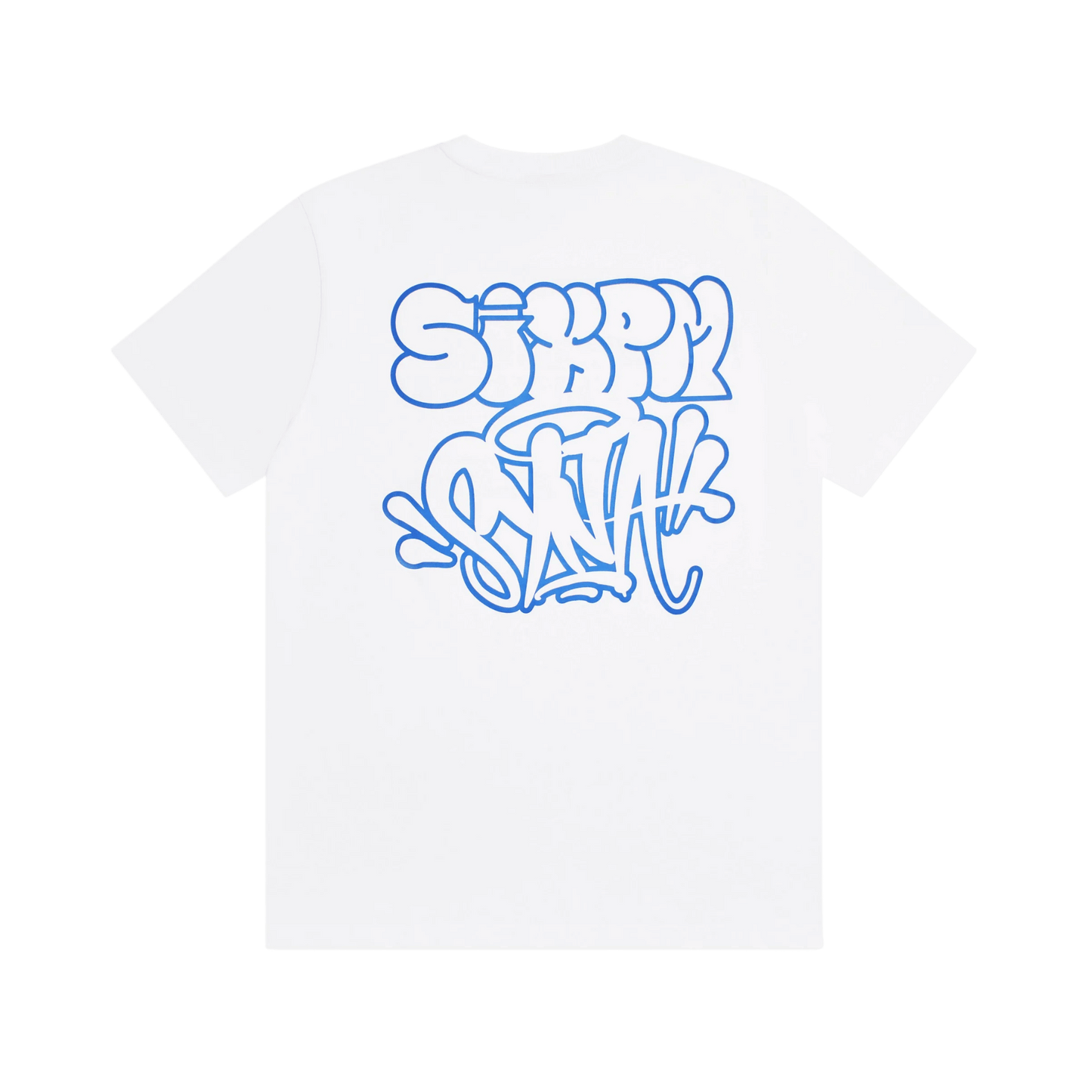 Link Up Tee - White/Blue