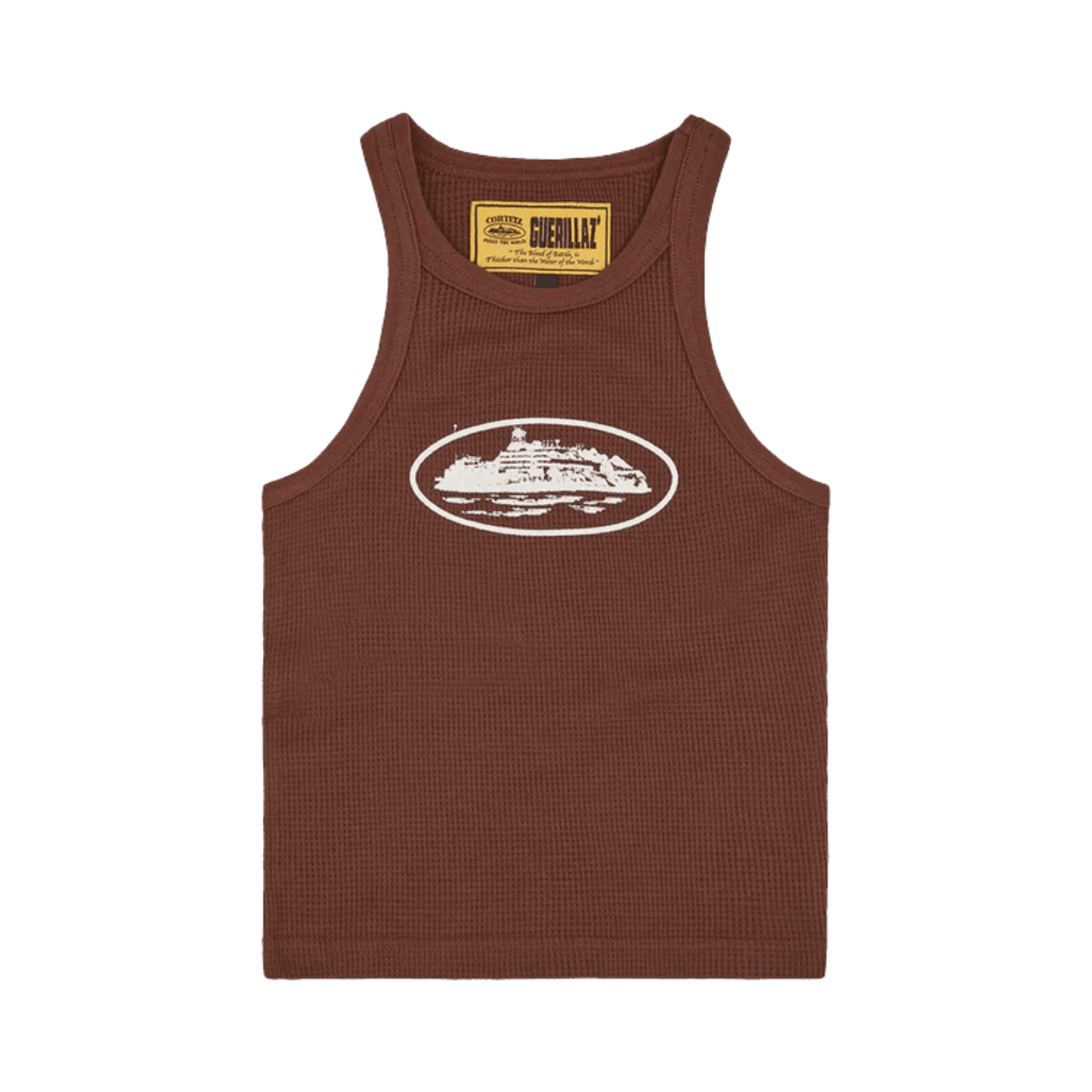Women's Tank Top Brown - StraightFromThe.UK