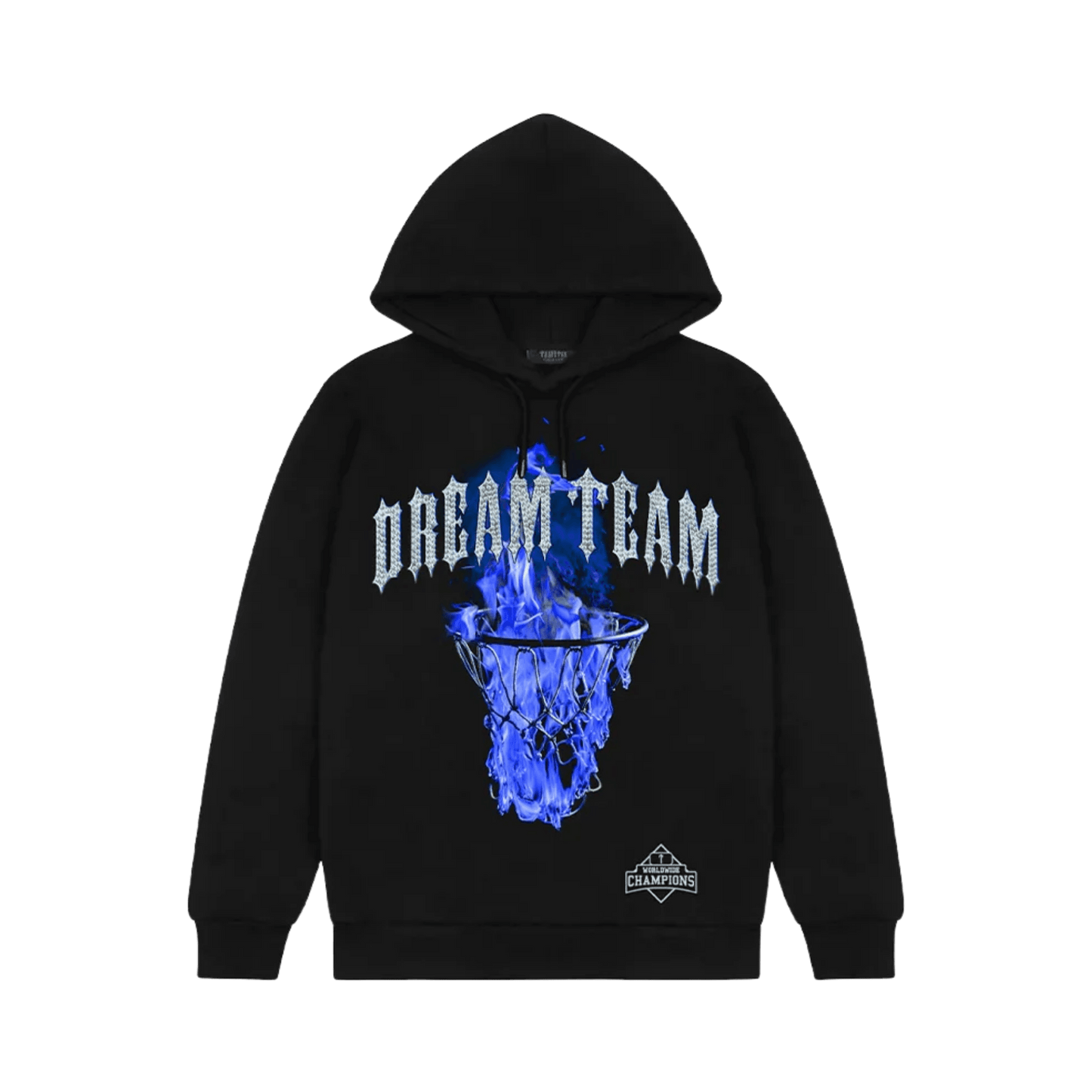Dream Team Hoodie - Black/Blue - StraightFromThe.UK