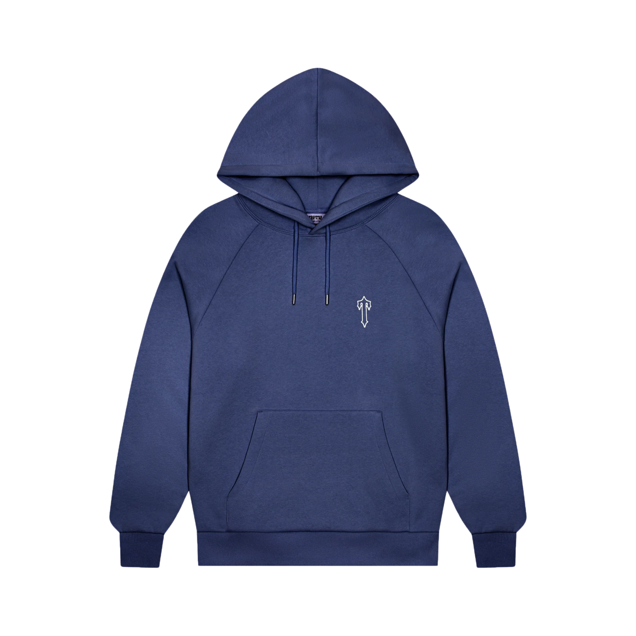 Trapstar Foundation Hoodie - Inked Blue – StraightFromThe.UK