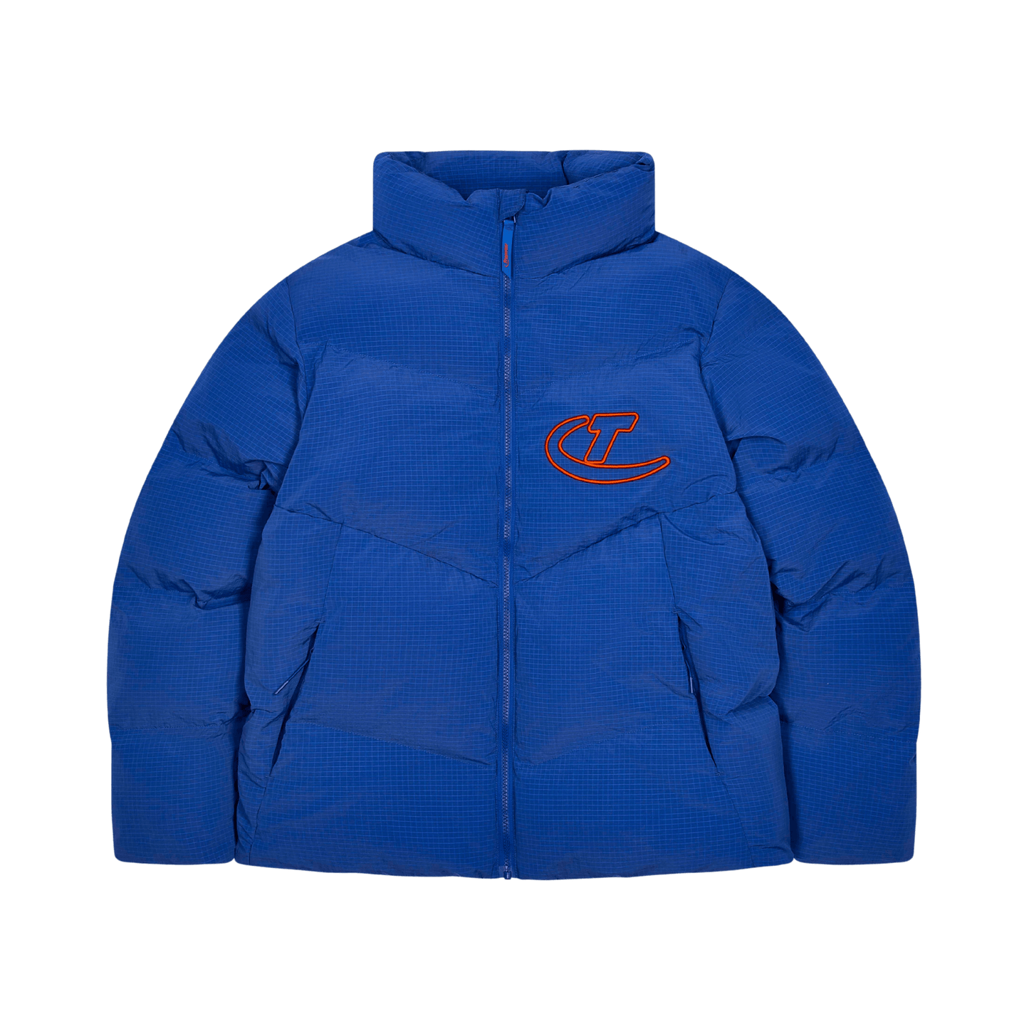 Hyperdrive Ripstop Puffer - Blue/Orange - StraightFromThe.UK