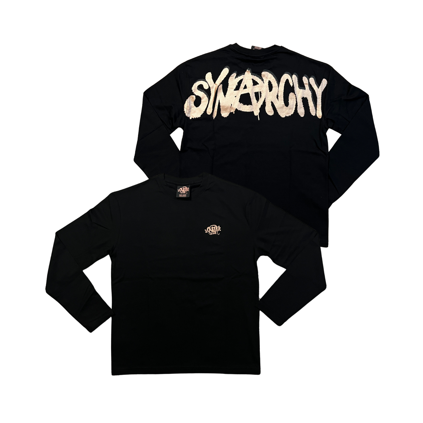 Synarchy Double Longsleeve - Black/Golden Rose - StraightFromThe.UK