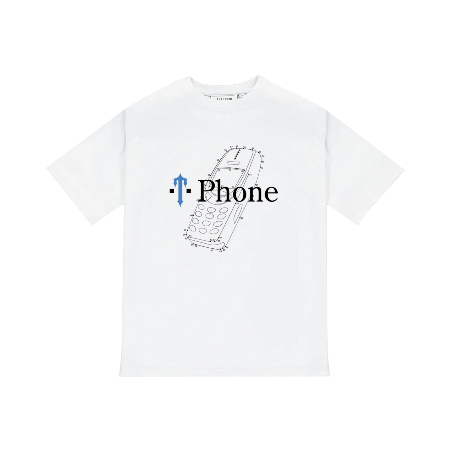 T Phone Tee - White - StraightFromThe.UK