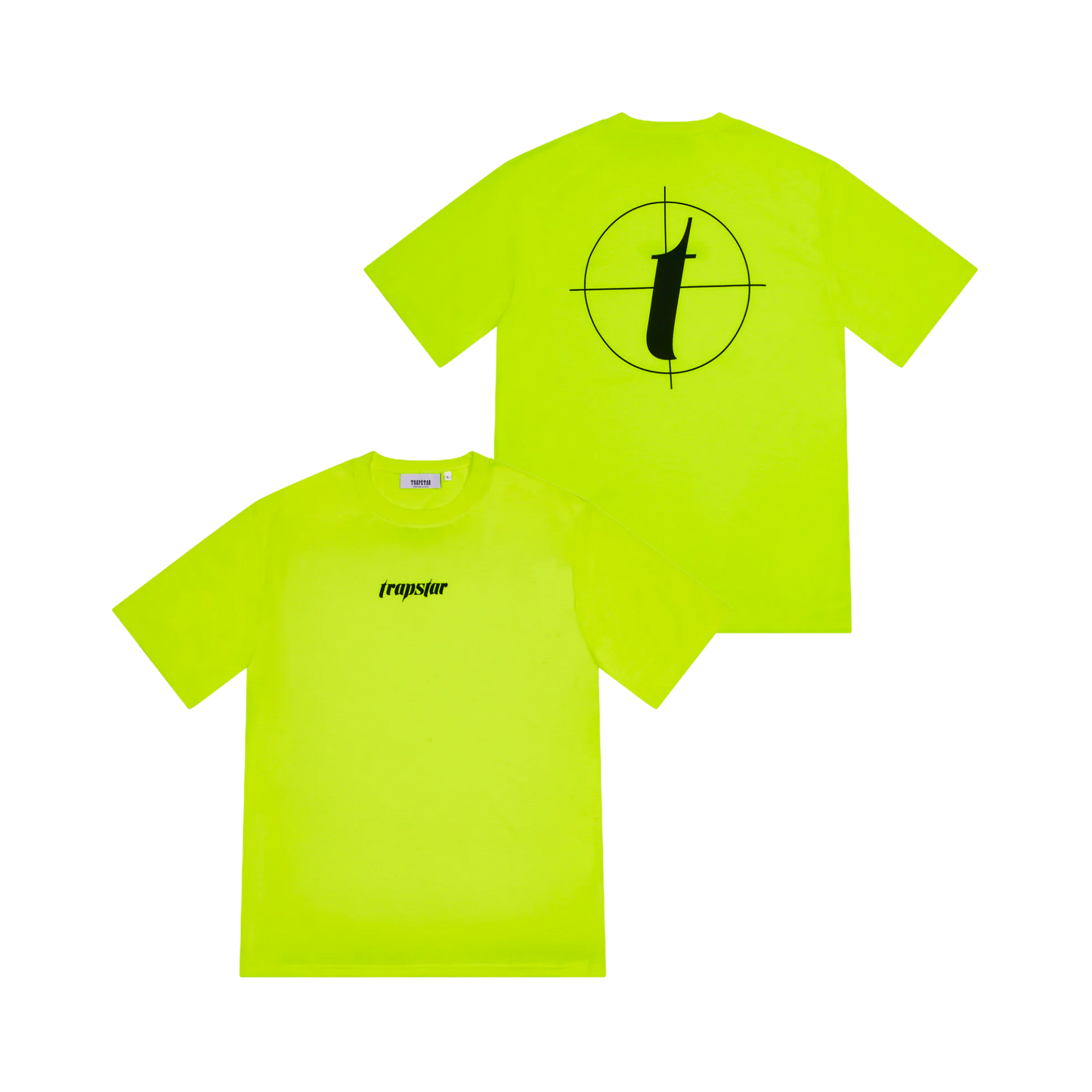 Target Print Tee - Lime - StraightFromThe.UK