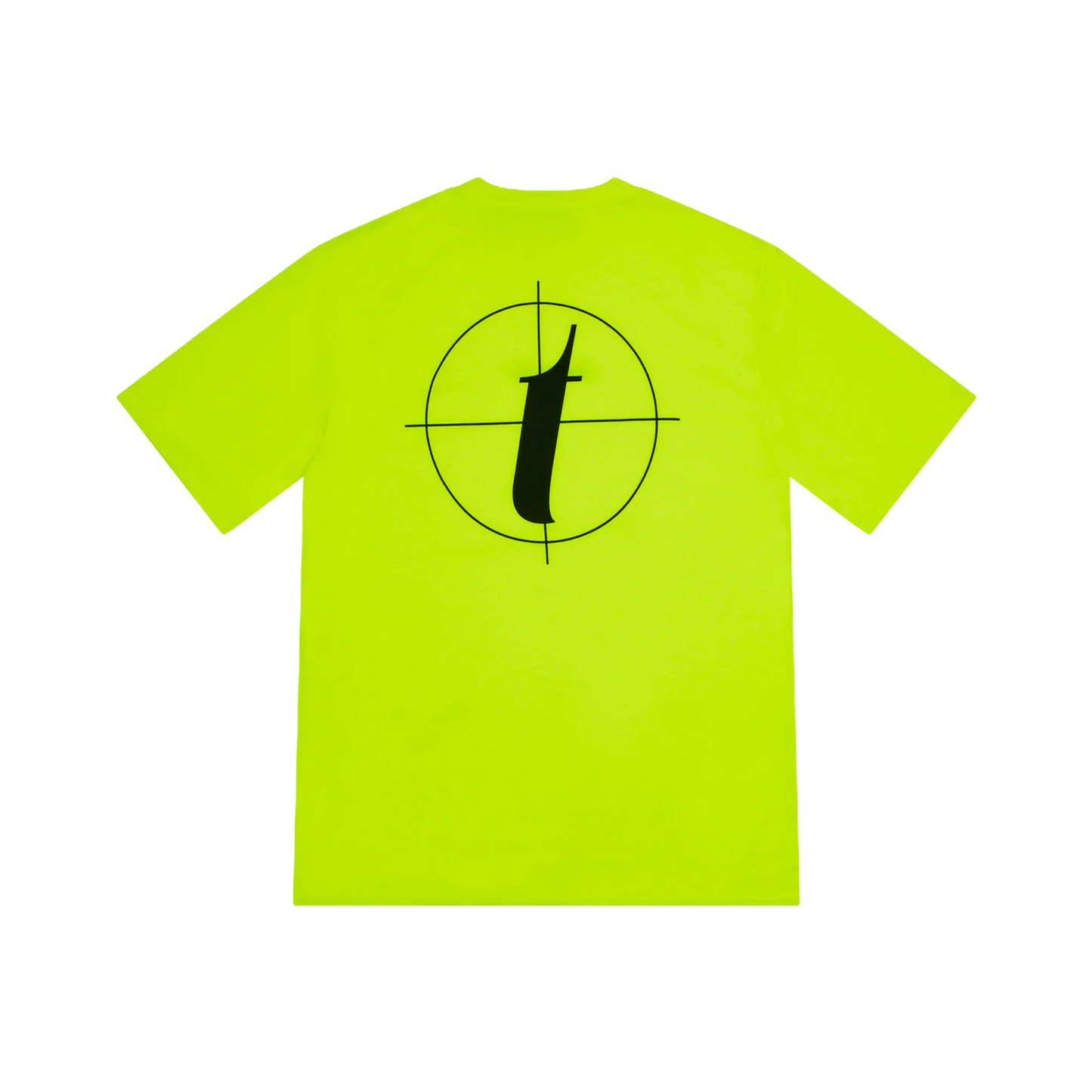 Target Print Tee - Lime - StraightFromThe.UK
