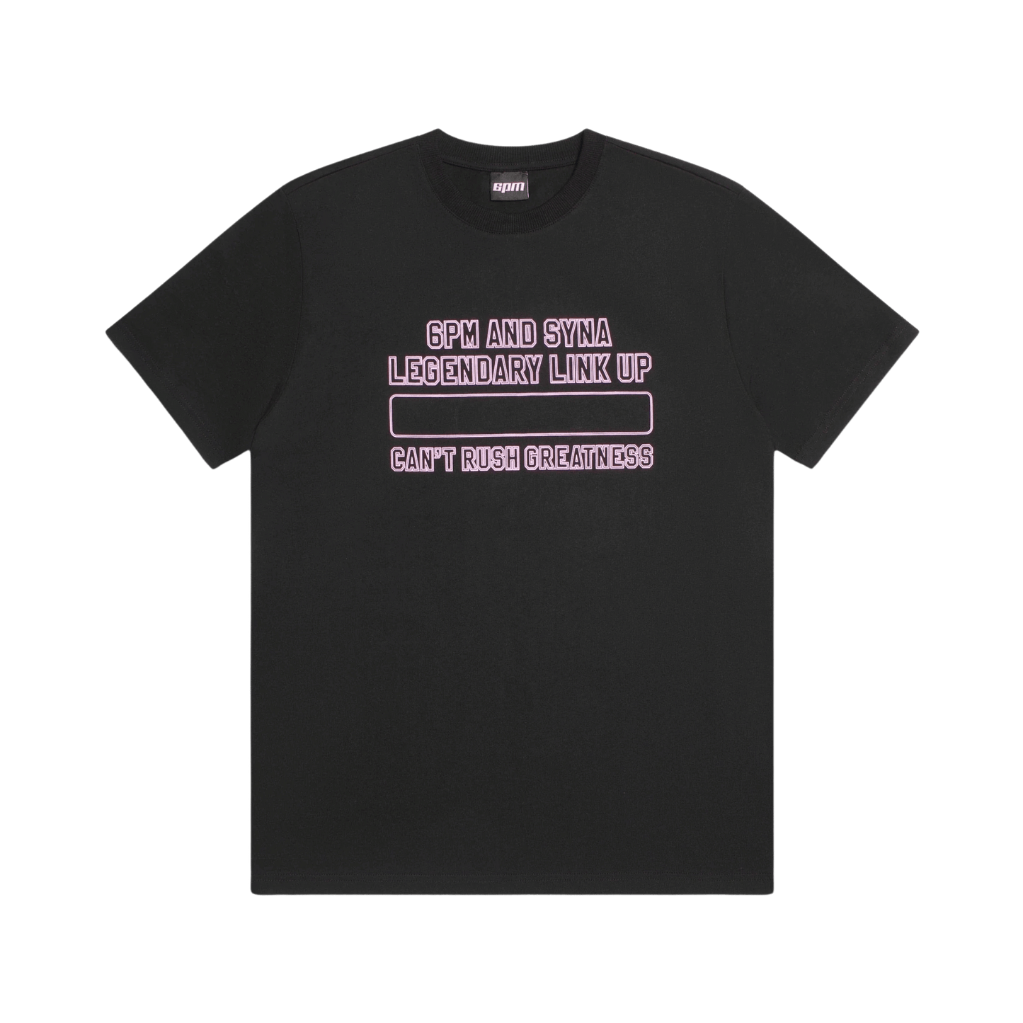 Link Up Tee – Black/Pink