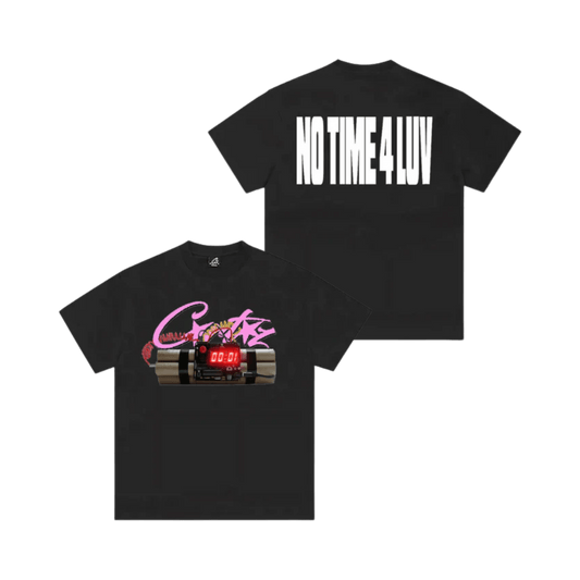 No Time For Luv - Black - StraightFromThe.UK