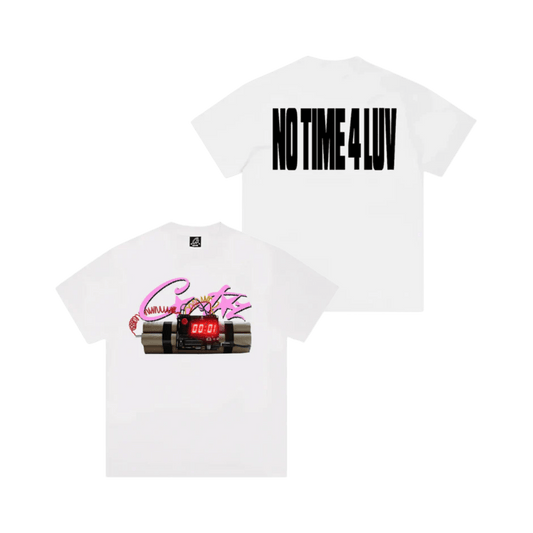 No Time For Luv - White - StraightFromThe.UK