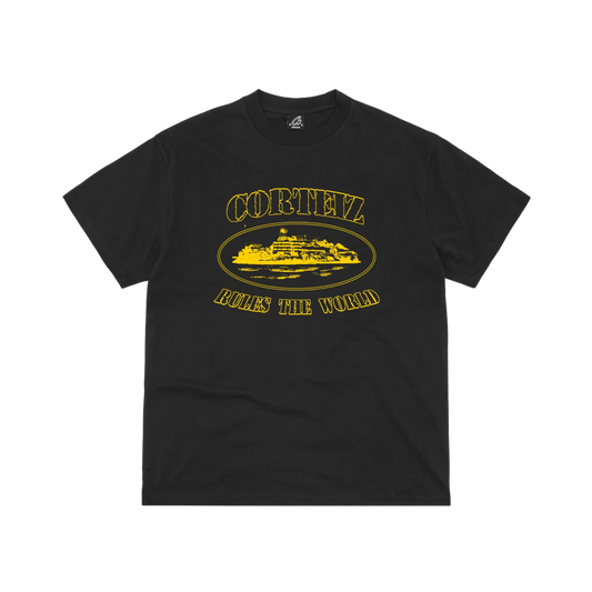 OG Alcatraz Tee – Black/Yellow