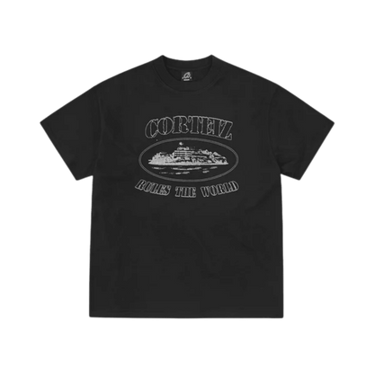 Reflective Alcatraz Tee - Triple Black - StraightFromThe.UK