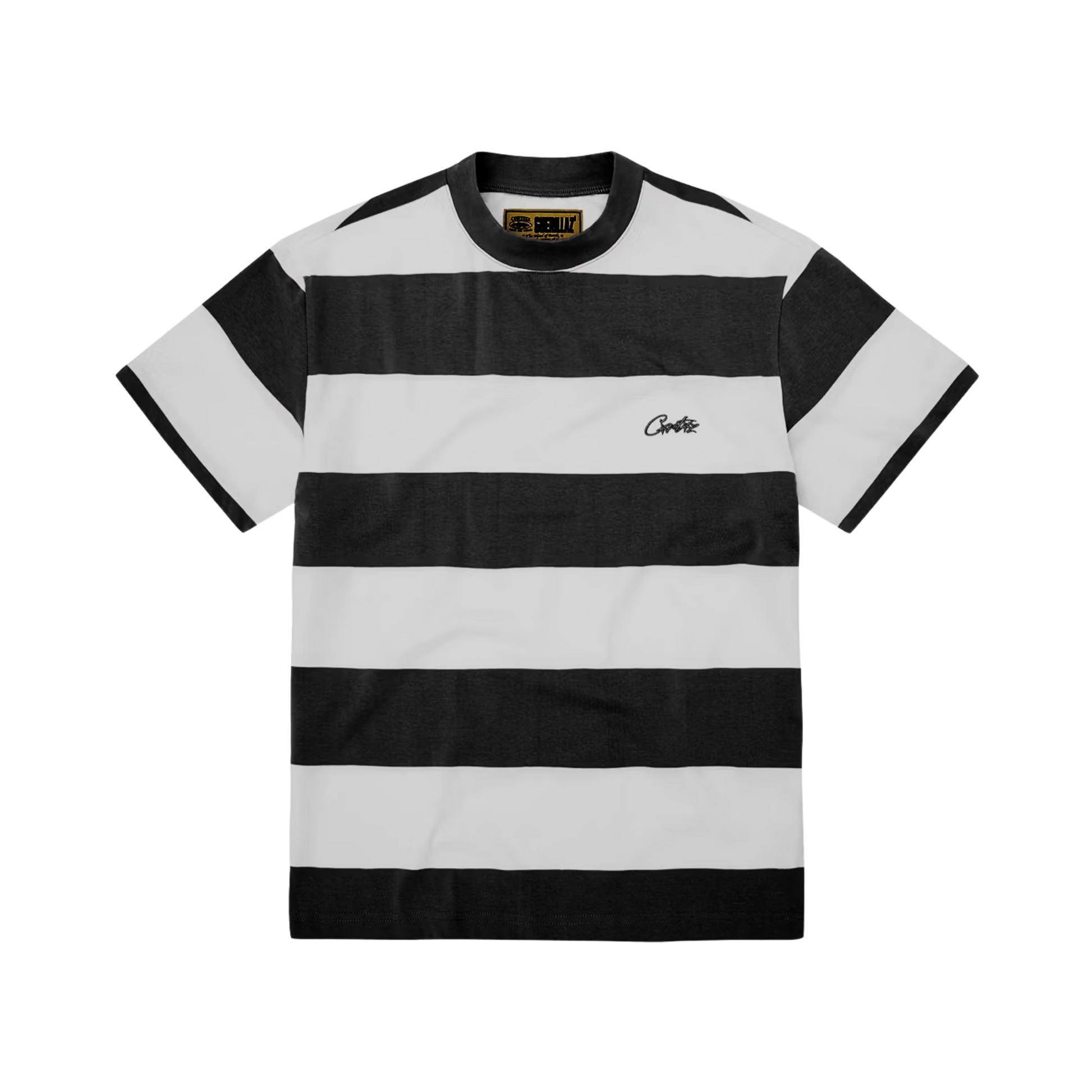 Striped Tee - Black/White - StraightFromThe.UK