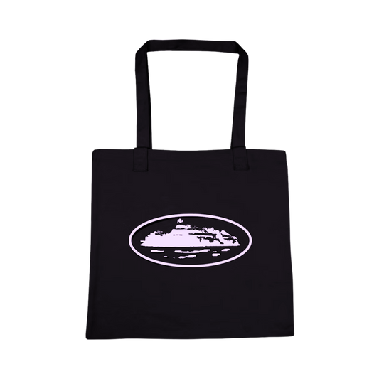 Tote Bag - Black/Pink - StraightFromThe.UK