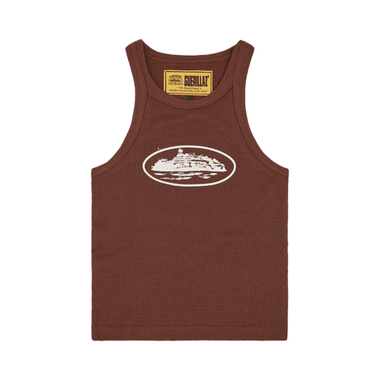 Women's Tank Top Brown - StraightFromThe.UK