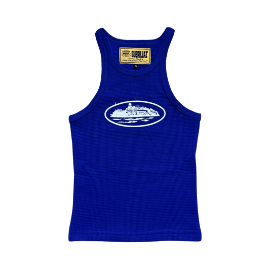 Women's Tank Top Electric Blue - StraightFromThe.UK