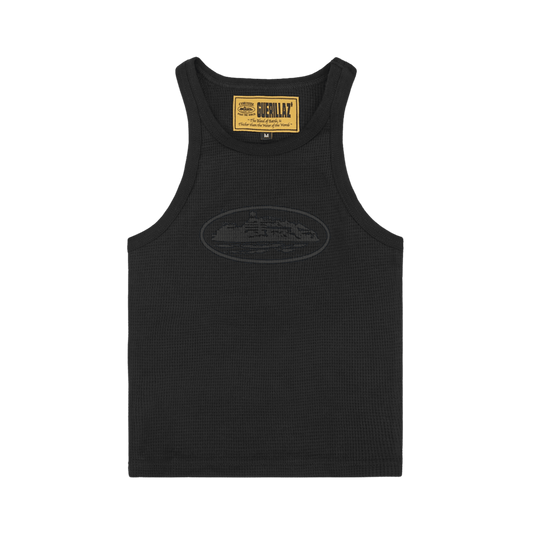 Women's Tank Top - Triple Black - StraightFromThe.UK