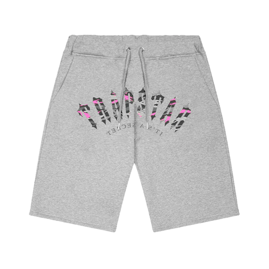 Irongate Arch Camo Shorts - Grey/Pink