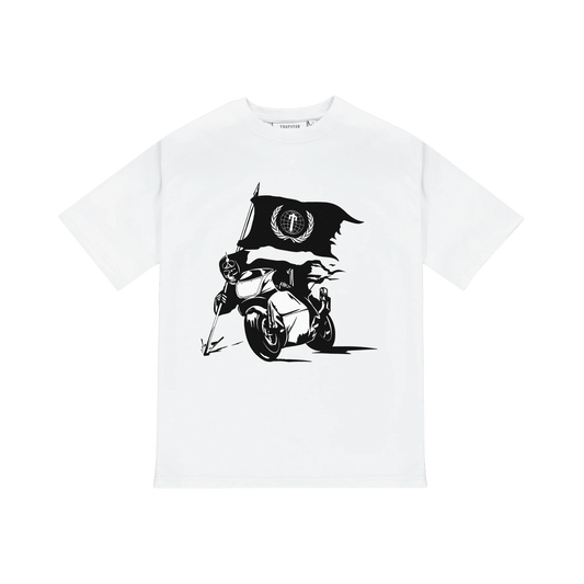 Outlaw Tee - White - StraightFromThe.UK