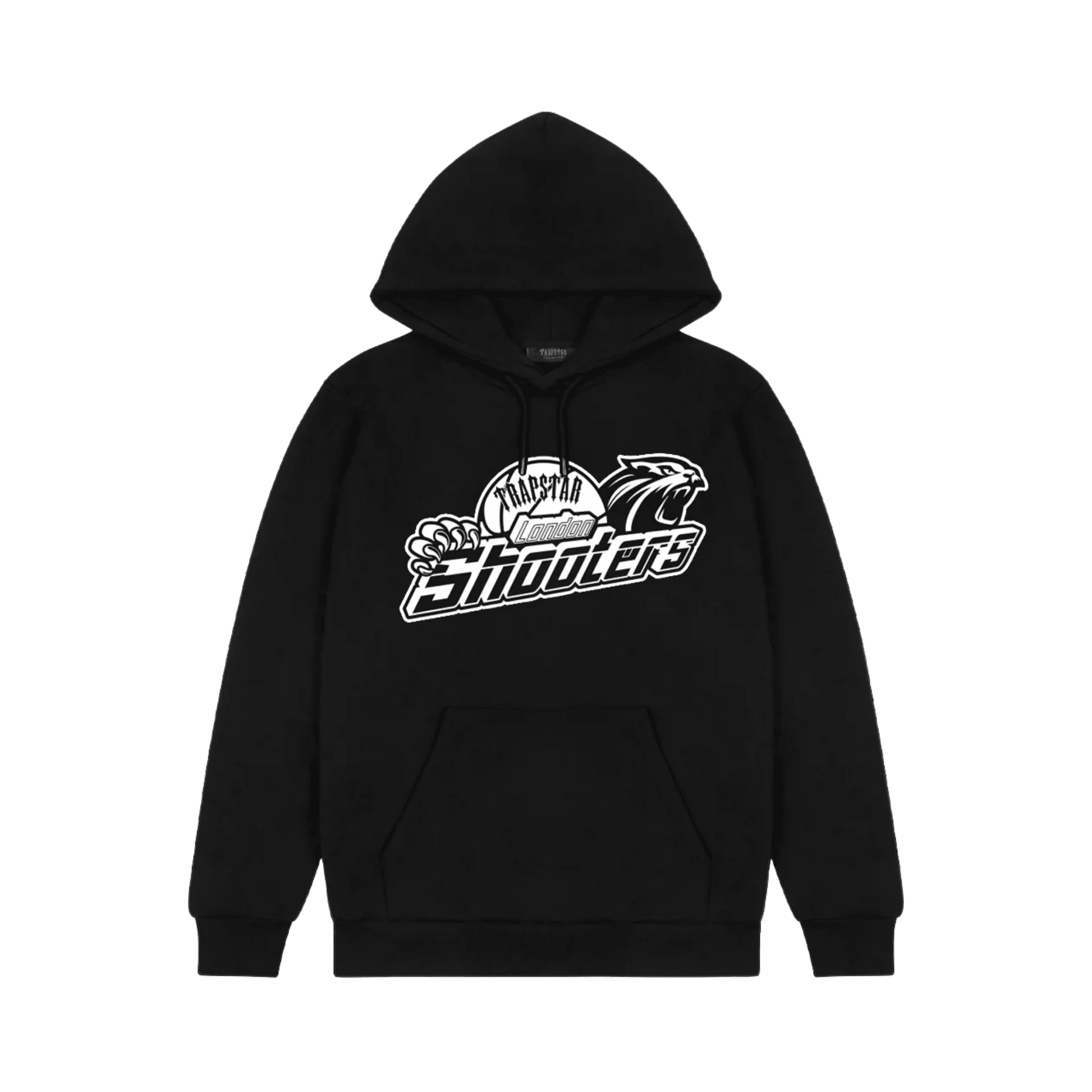 Shooters Hoodie - Black/White - StraightFromThe.UK