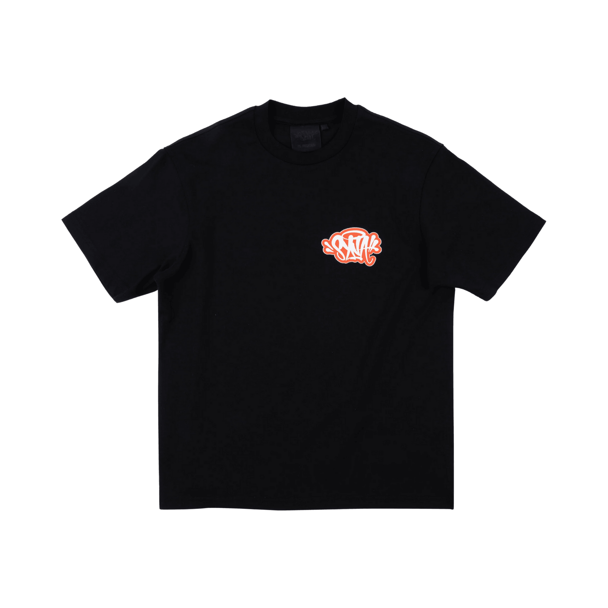 Sticker Tee - Black - StraightFromThe.UK