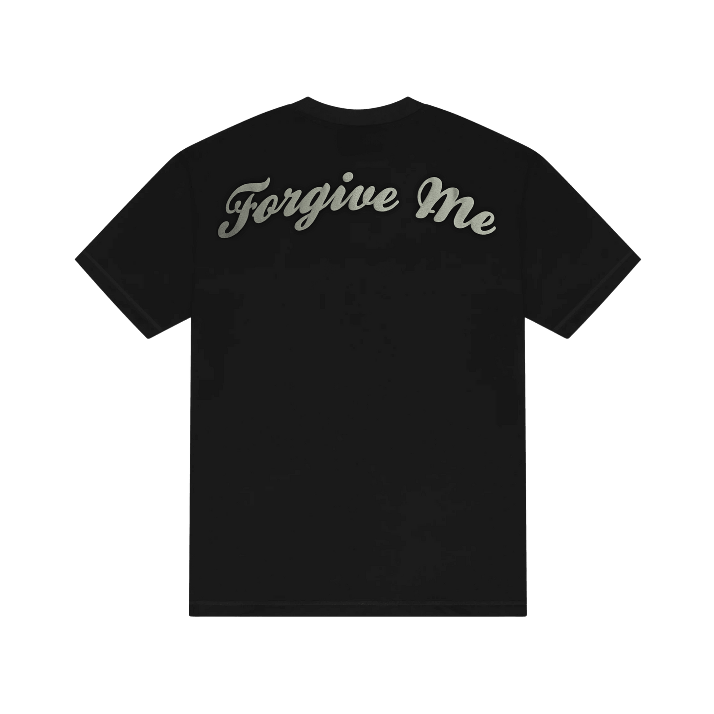 Forgive Me Tee 3D Print - Black - StraightFromThe.UK