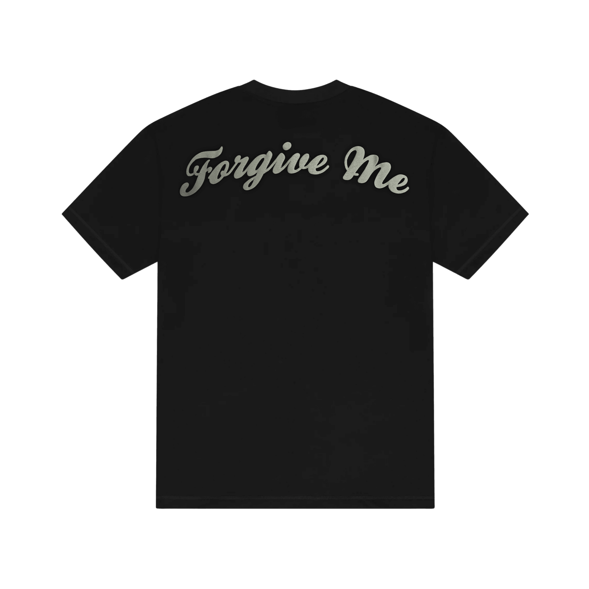 Forgive Me Tee 3D Print - Black - StraightFromThe.UK