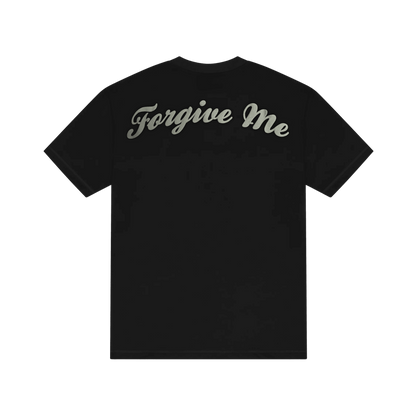 Forgive Me Tee 3D Print - Black - StraightFromThe.UK