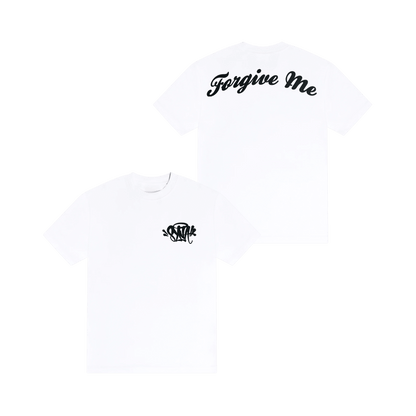 Forgive Me Tee 3D Print - White - StraightFromThe.UK