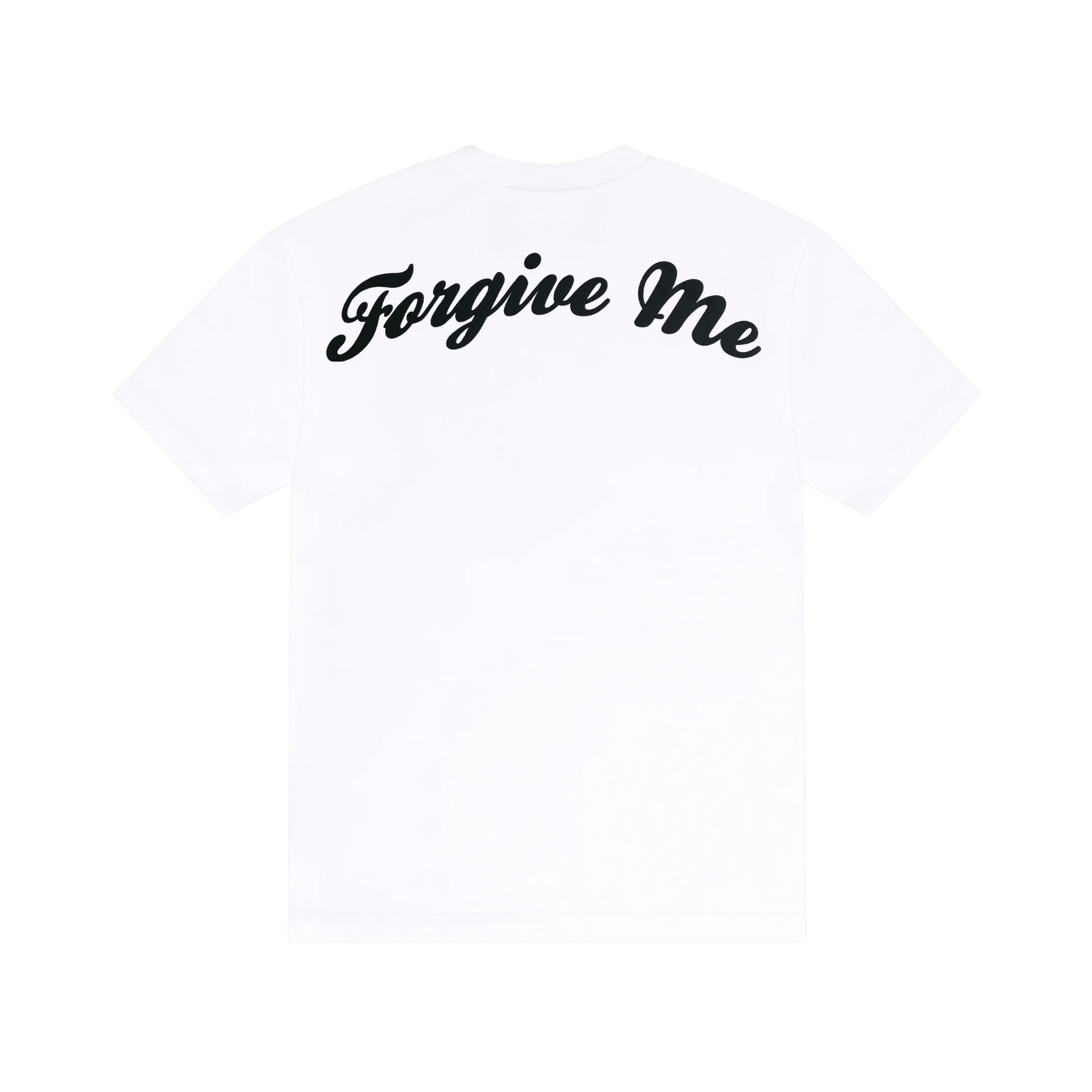 Forgive Me Tee 3D Print - White - StraightFromThe.UK