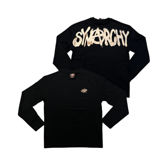 Synarchy Double Longsleeve - Black/Golden Rose - StraightFromThe.UK
