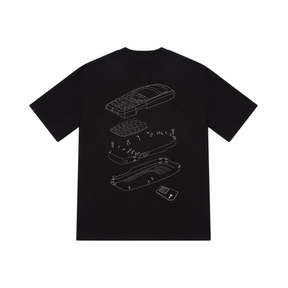 T Phone Tee - Black - StraightFromThe.UK
