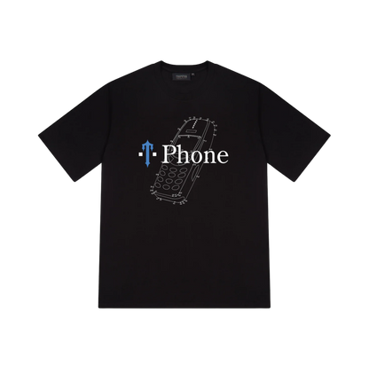 T Phone Tee - Black - StraightFromThe.UK