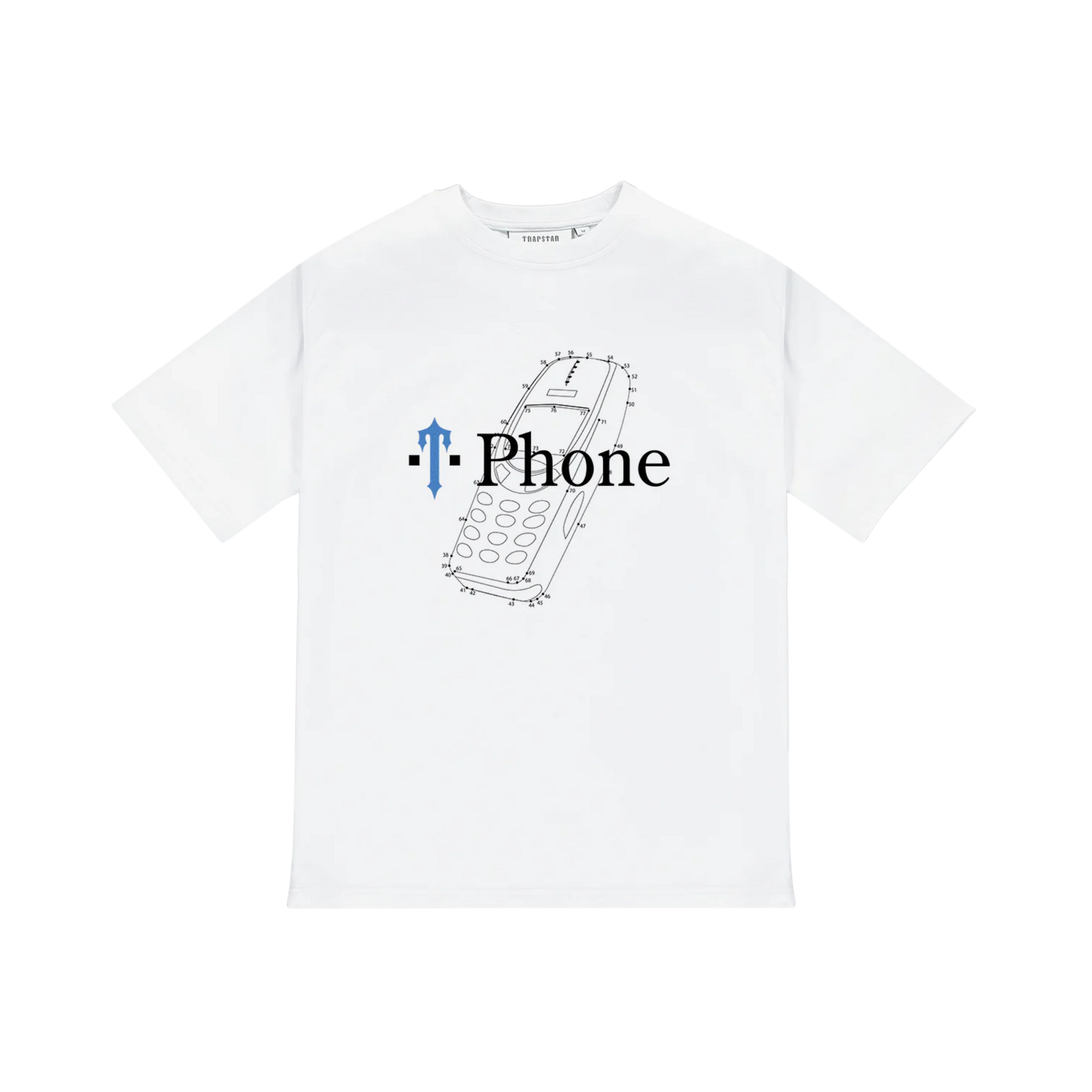 T Phone Tee - White - StraightFromThe.UK