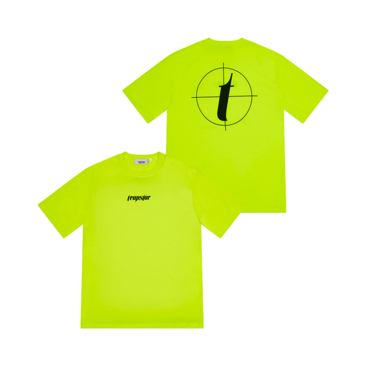 Target Print Tee - Lime - StraightFromThe.UK