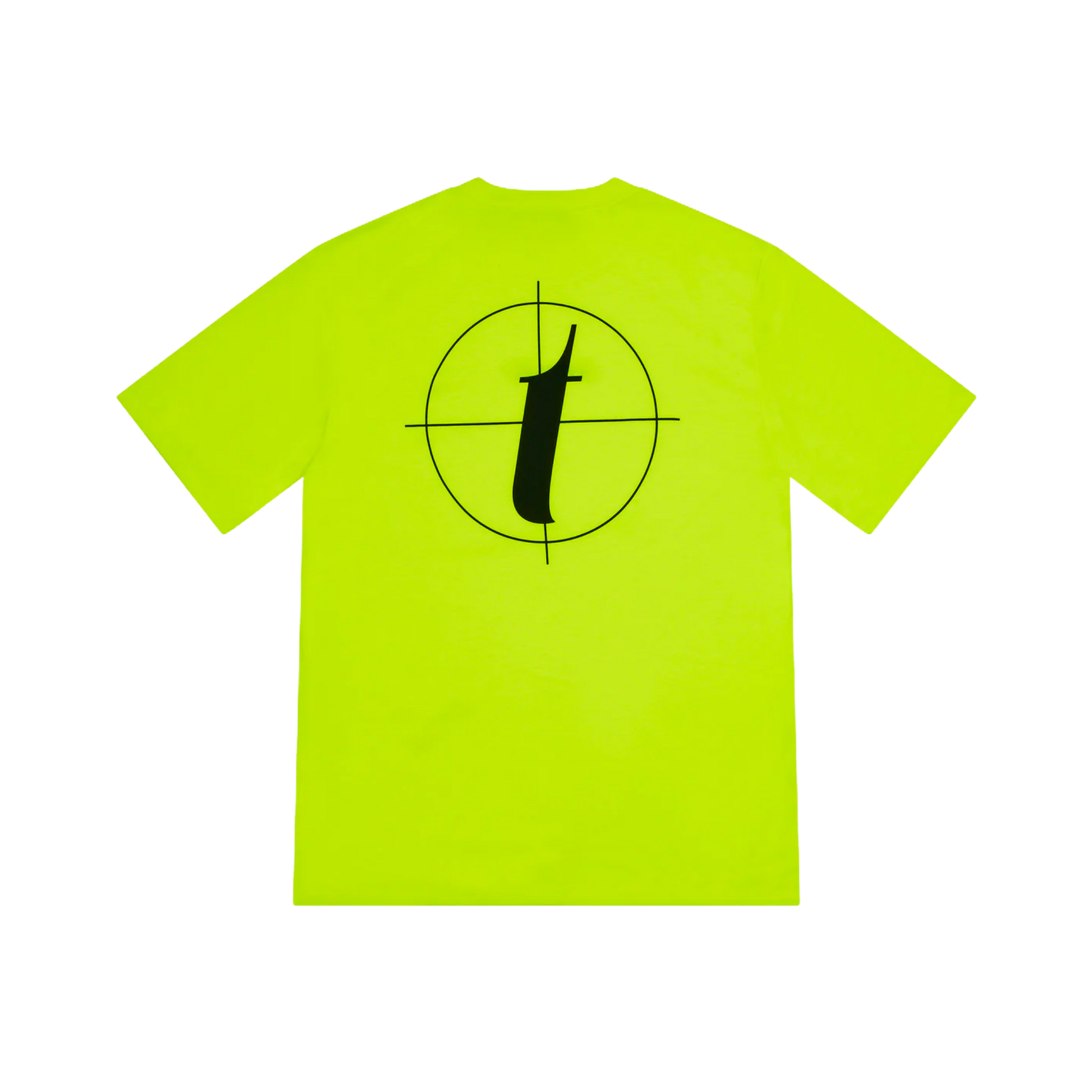 Target Print Tee - Lime - StraightFromThe.UK