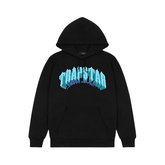 Trap City 2.0 Hoodie - Black - StraightFromThe.UK