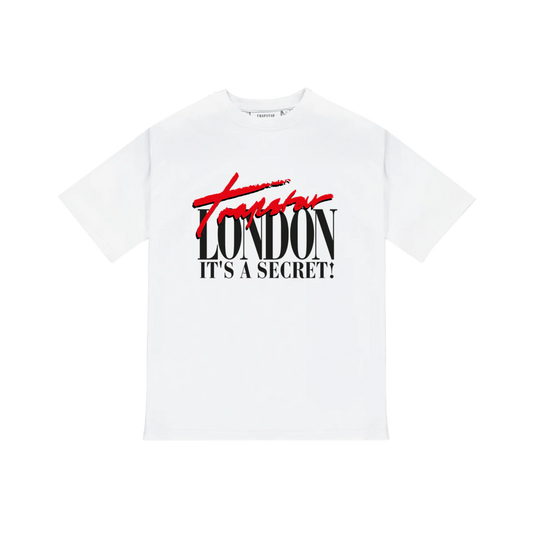 London Tee - White/Red - StraightFromThe.UK
